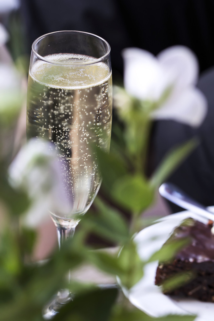 Flûte brumeuse de champagne
 - Photo, image