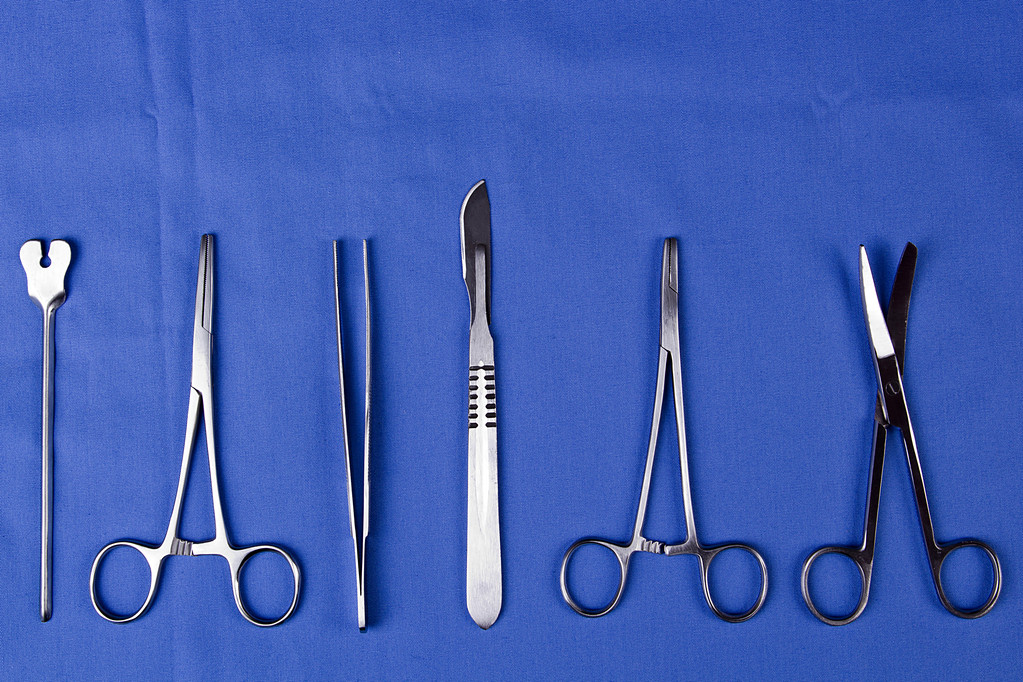 cerrahi bir dizi - Fotoğraf, Görsel