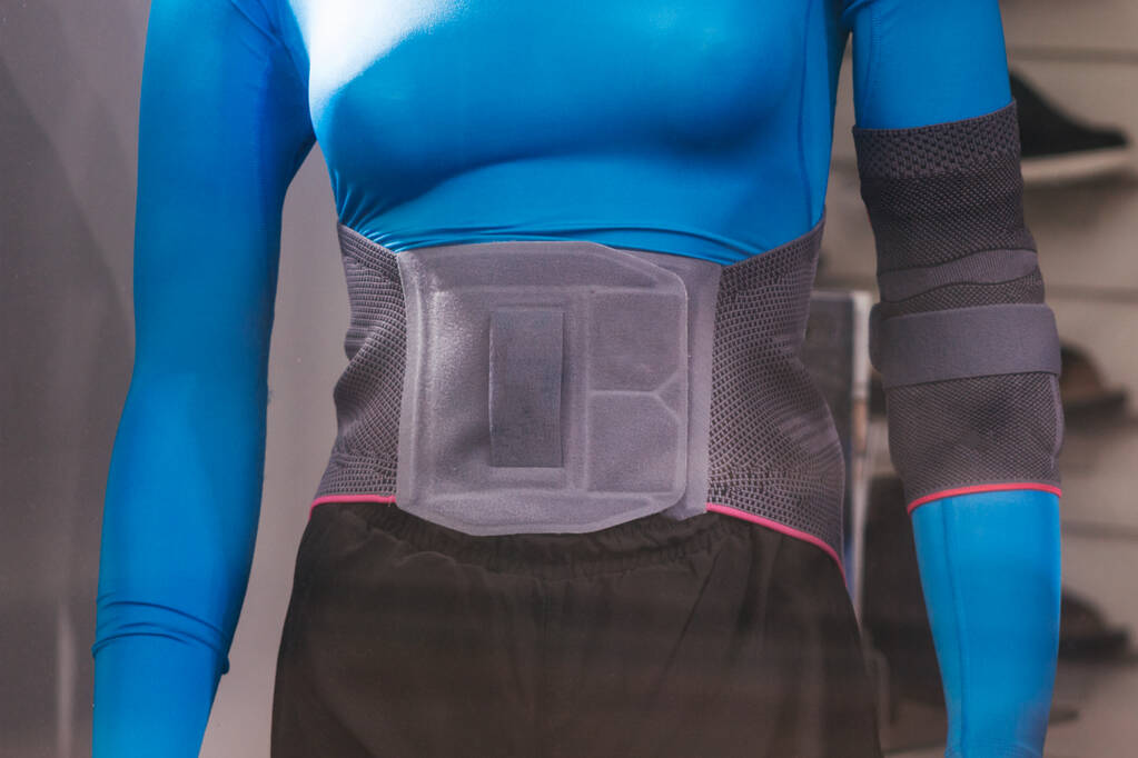 dámské sportovní komprese spodní prádlo a pás korzet lepení lék pomoci - Fotografie, Obrázek