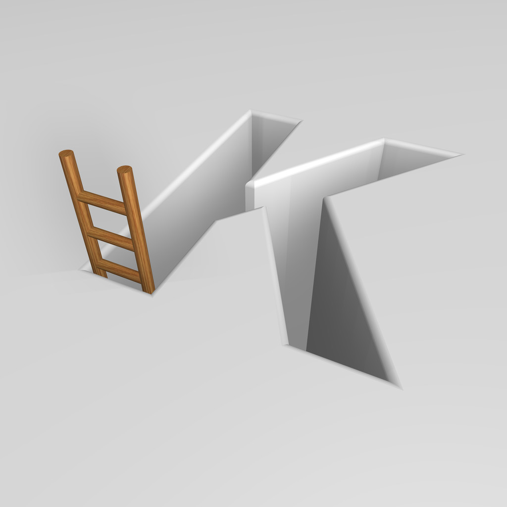 Буква k и лестница
 - Фото, изображение