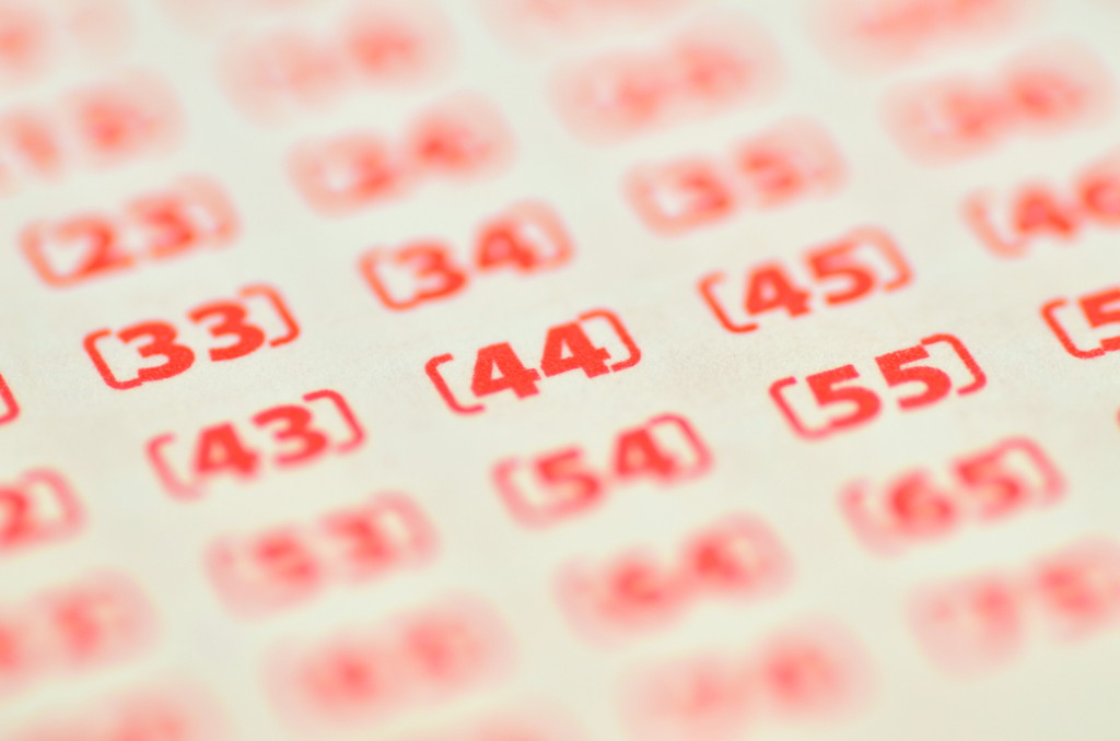 Primer plano del billete de lotería vacío
 - Foto, imagen