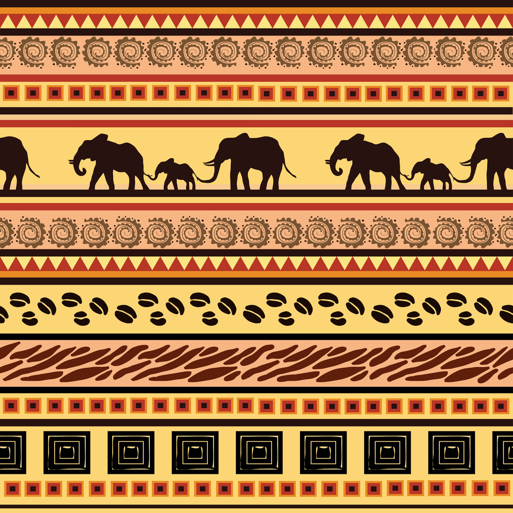 africké etnické dekorativní vzor - Vektor, obrázek