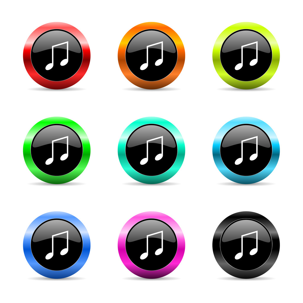 music web icons set - Photo, Image