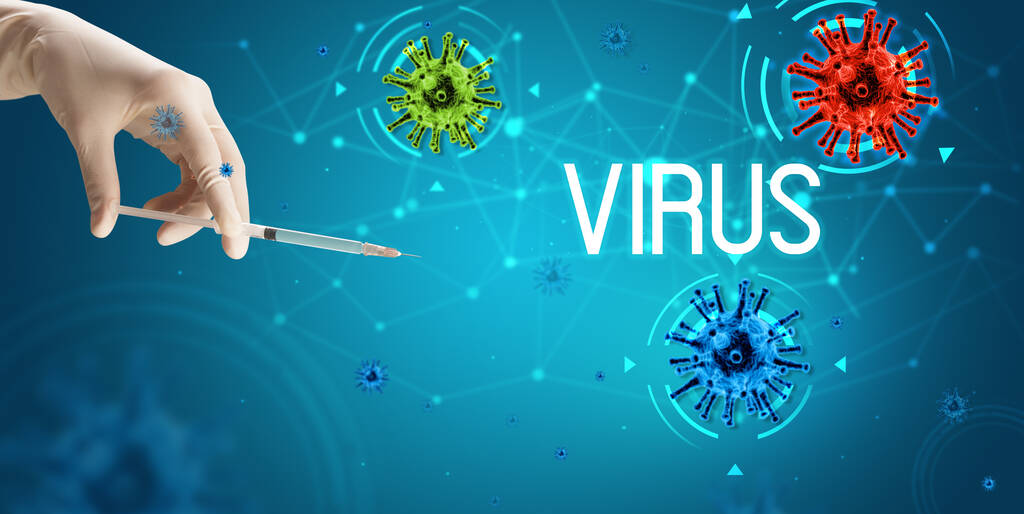 Шприц, медична ін'єкція в руці, концепція коронавірусної вакцини
 - Фото, зображення