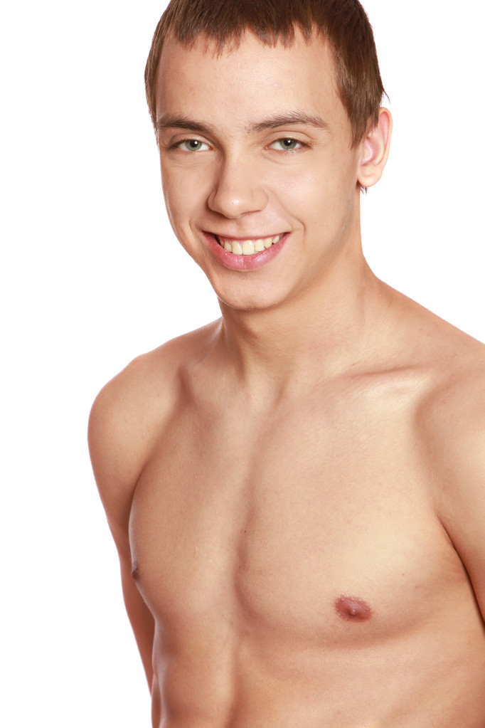 Молодой человек без рубашки
 - Фото, изображение