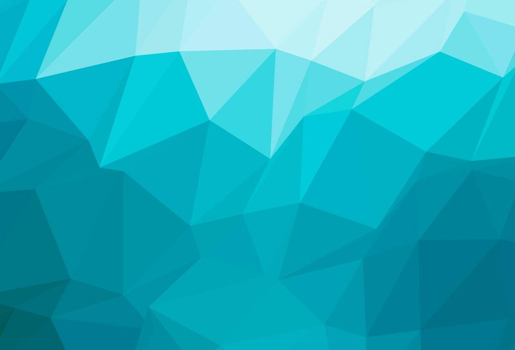Hellblauer Vektor-Polygon abstrakter Hintergrund. Bunte Illustration im Origami-Stil mit Farbverlauf. Vorlage für Ihr Markenbuch. - Vektor, Bild
