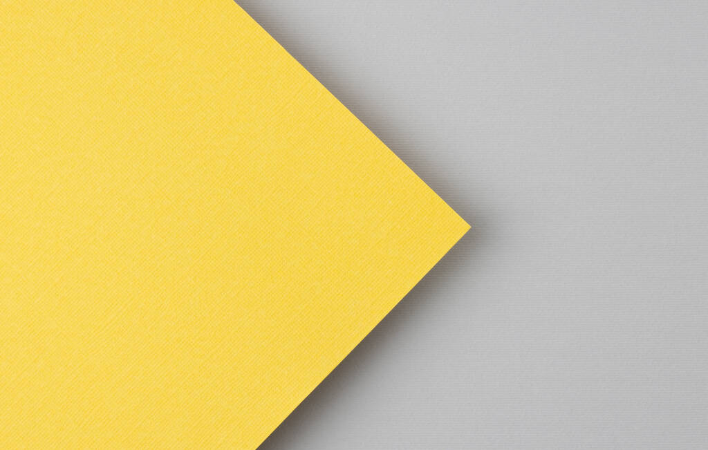 Papel amarillo brillante textura real fondo. - Foto, Imagen