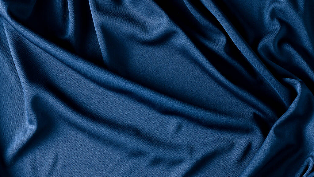 tissu bleu tissu texture de fond - Photo, image
