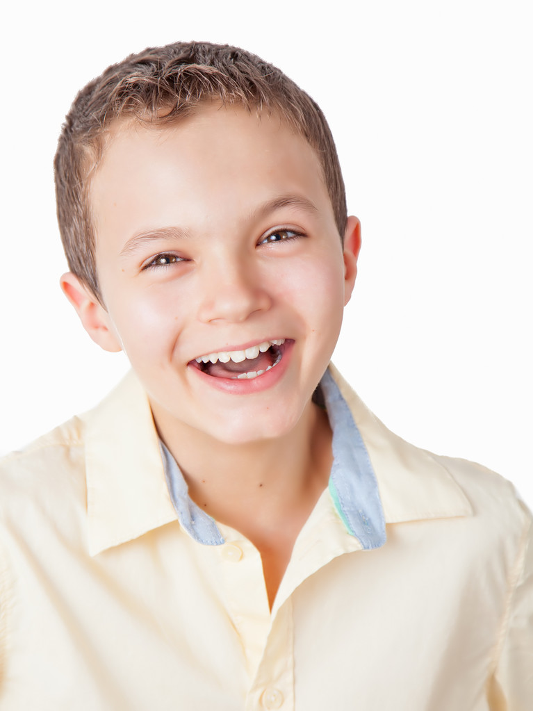 Porträt eines pubertierenden Jungen - Foto, Bild