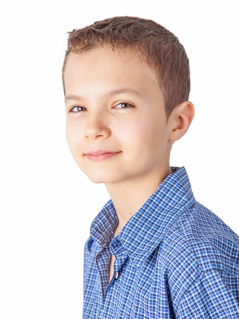 Porträt eines pubertierenden Jungen - Foto, Bild