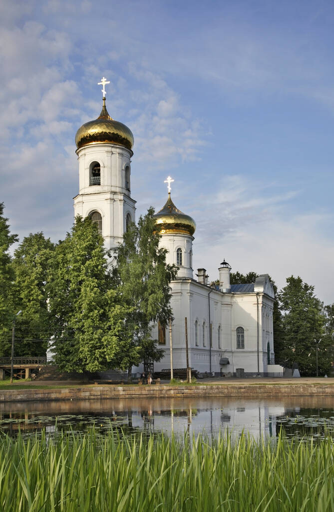 Vyshny Volochyok 'daki Epiphany Katedrali. Rusya - Fotoğraf, Görsel