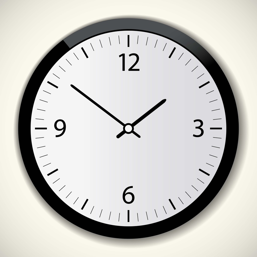 Reloj despertador - Vector, imagen