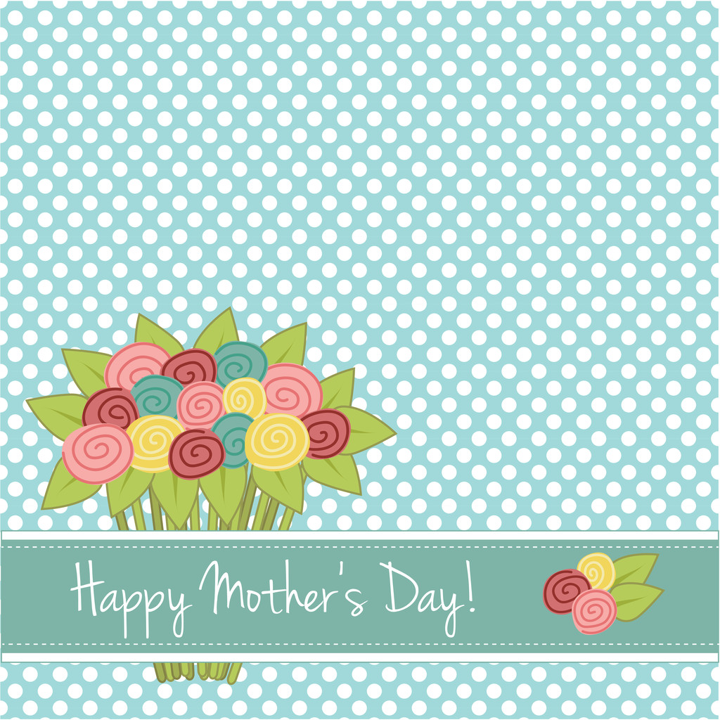 букет роз на День матери
 - Вектор,изображение