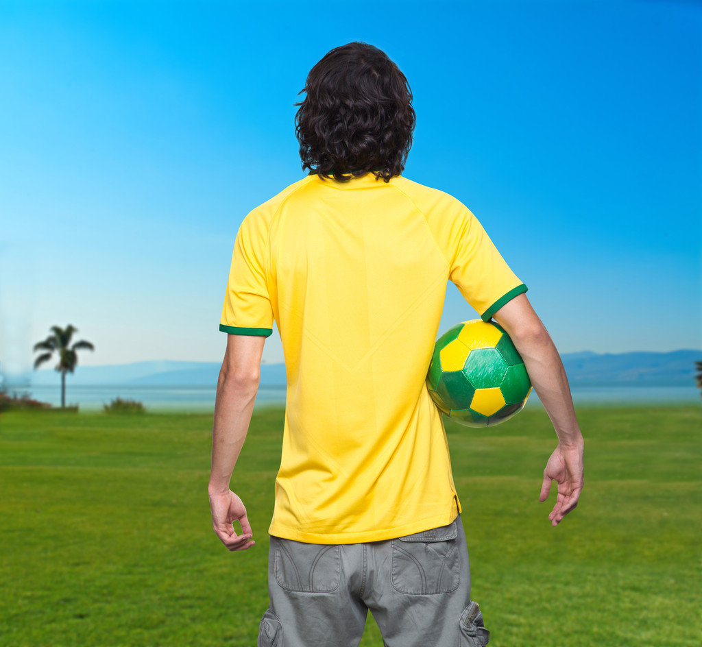 Brazília jersey férfi - Fotó, kép