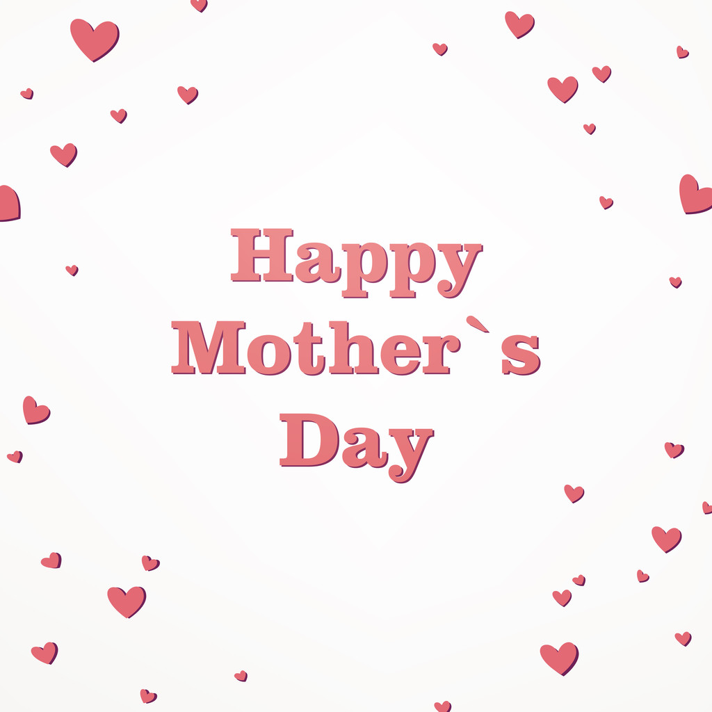 Vector Mother's Day Greeting Card - Vector, Image