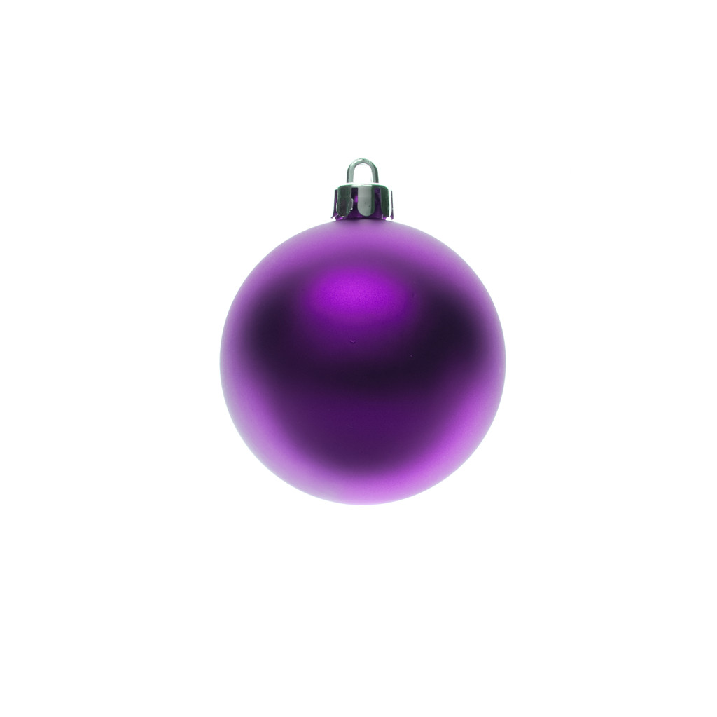 Bola de Natal isolada em branco
 - Foto, Imagem