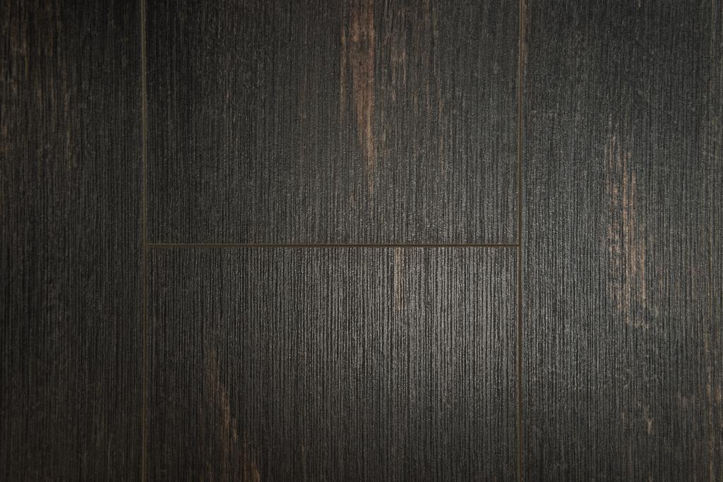 暗い茶色の木製の床の背景トップビュー - 写真・画像