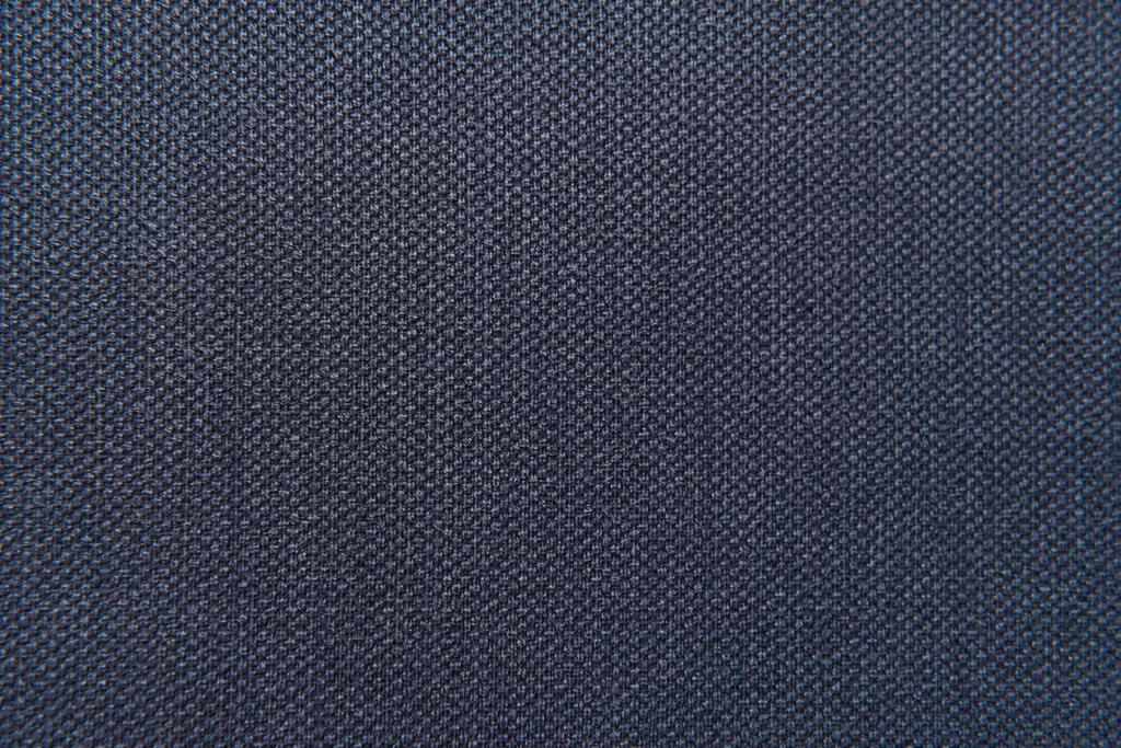 fondo de color azul oscuro, superficie texturizada, con imitación de tela de saco, vista superior - Foto, Imagen