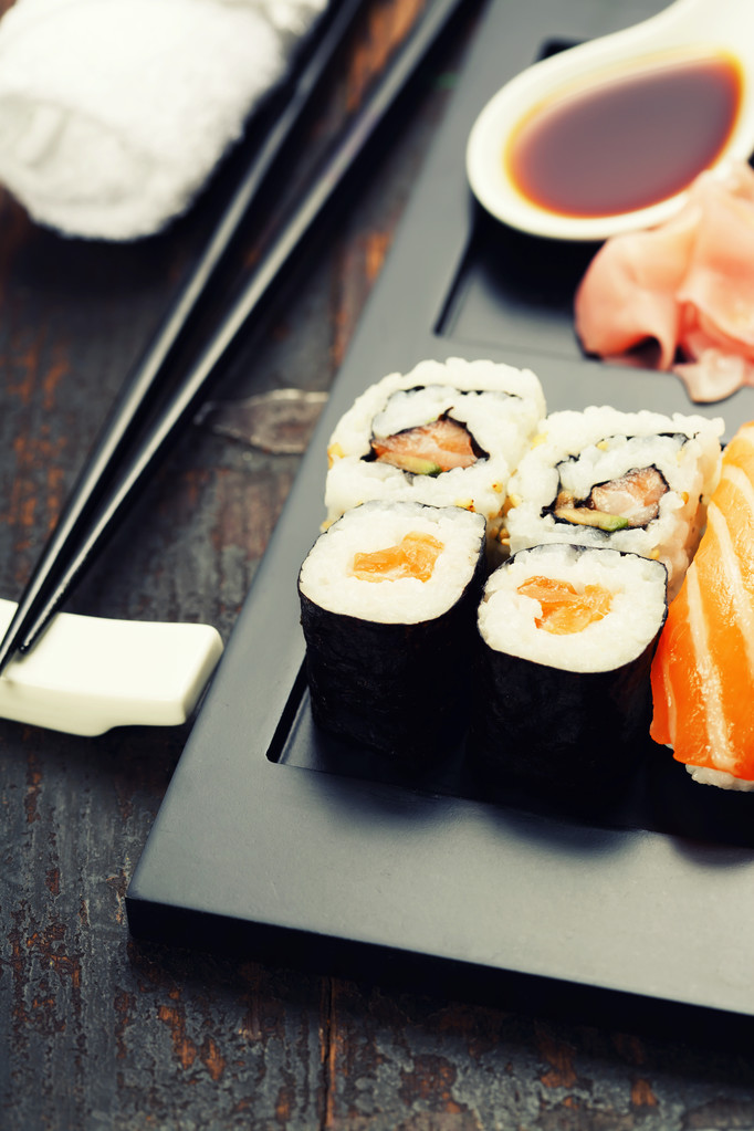 Набор суши
 - Фото, изображение