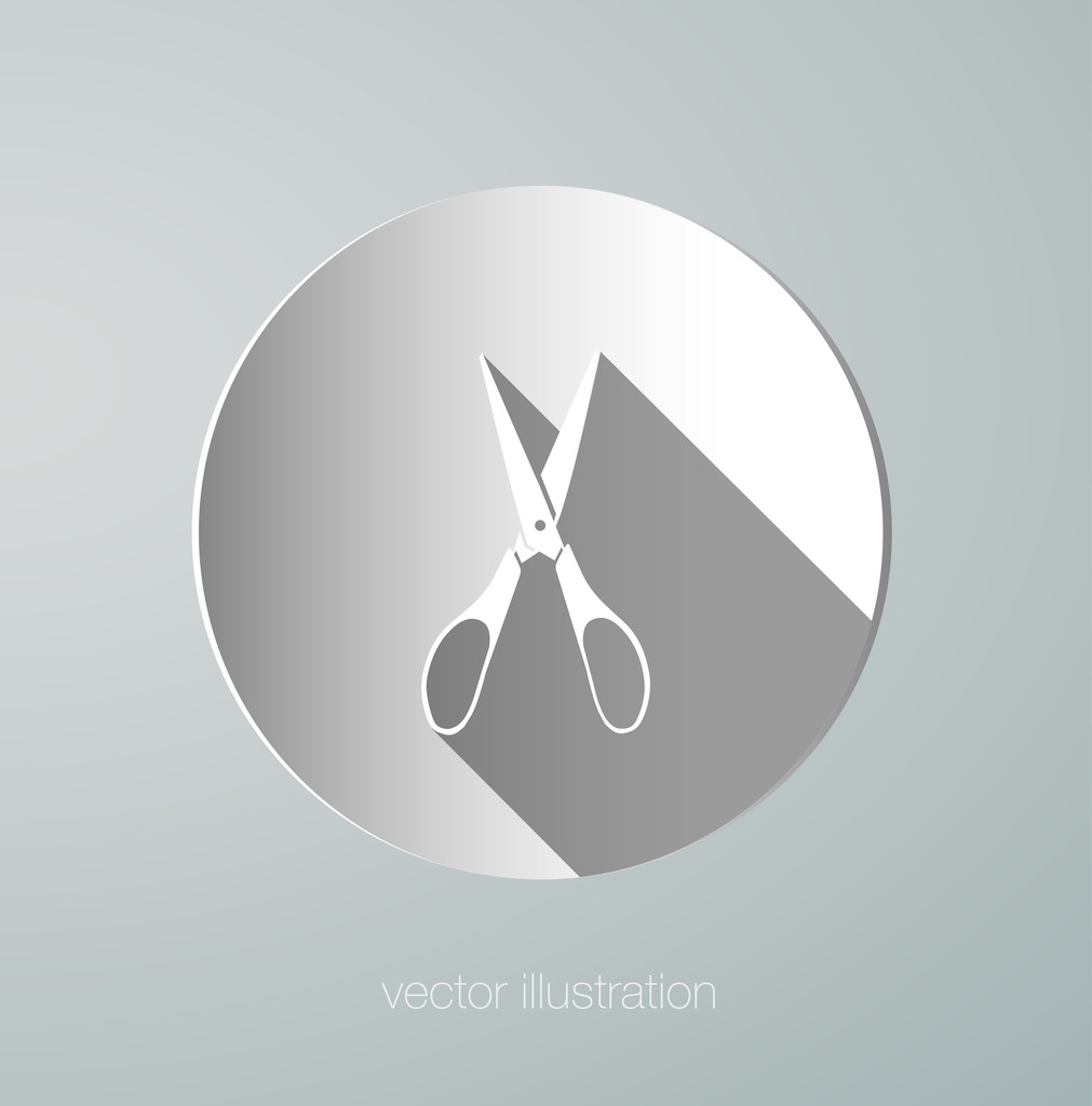 Scissors icon - Vector, Image