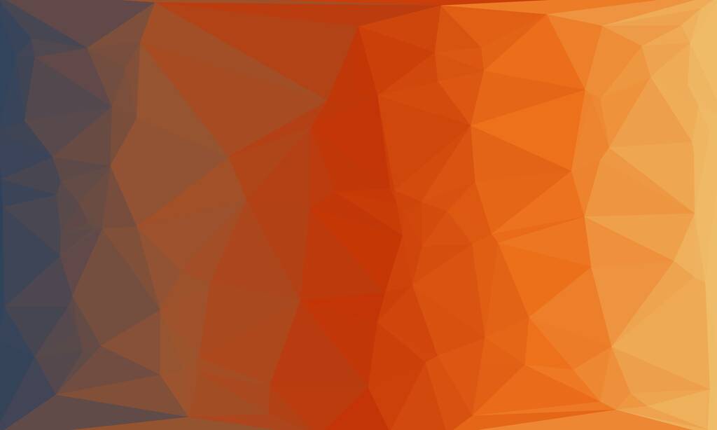 Creatieve poly achtergrond in oranje en bruine kleuren - Foto, afbeelding