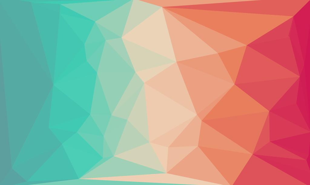 pastel smíšené barevné geometrické pozadí s poly vzor - Fotografie, Obrázek