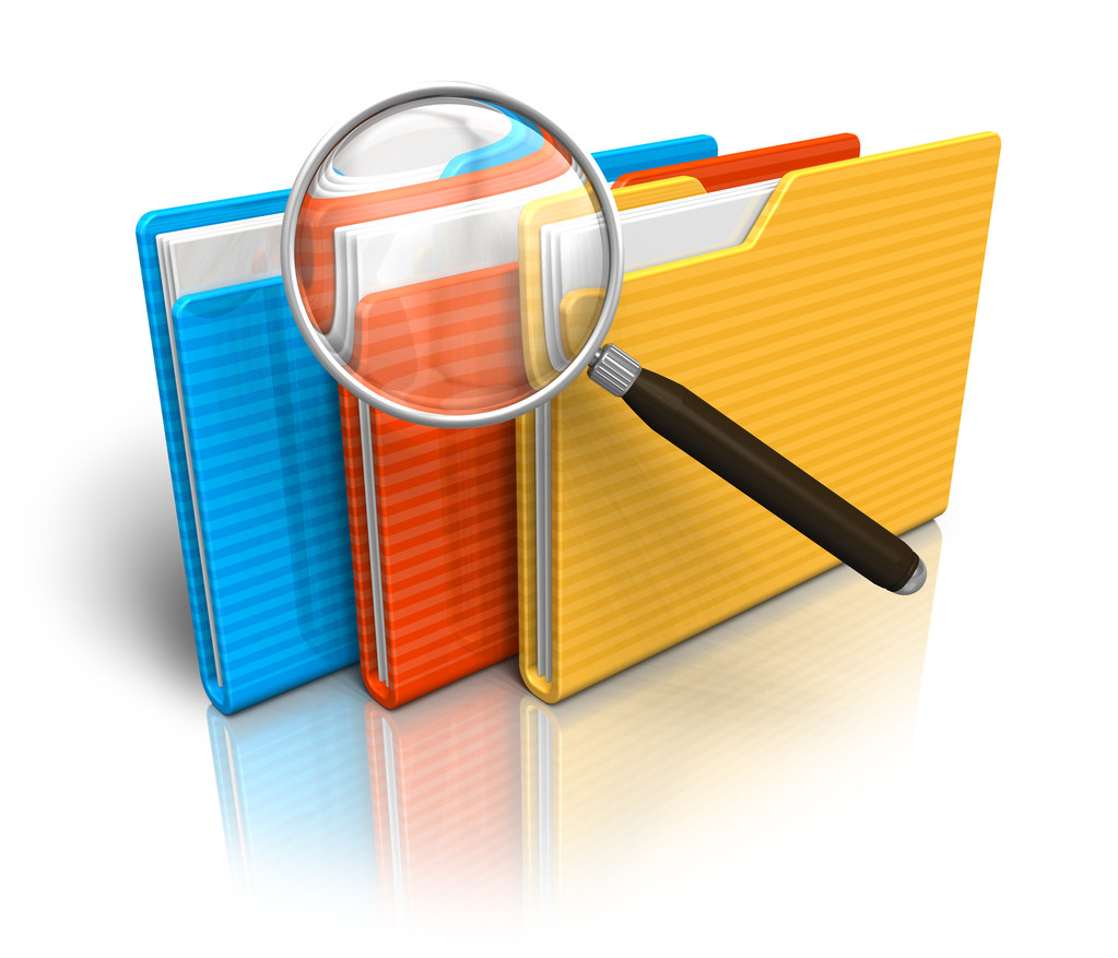 Концепція пошуку файлів: теки і збільшення скла
 - Фото, зображення