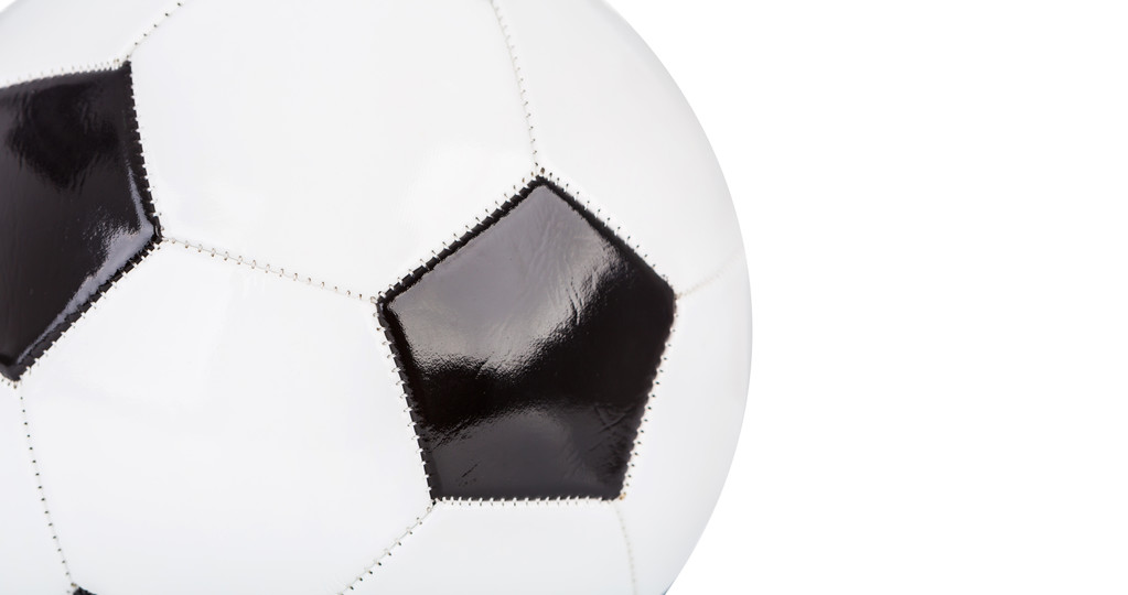Футбольний м'яч крупним планом
 - Фото, зображення