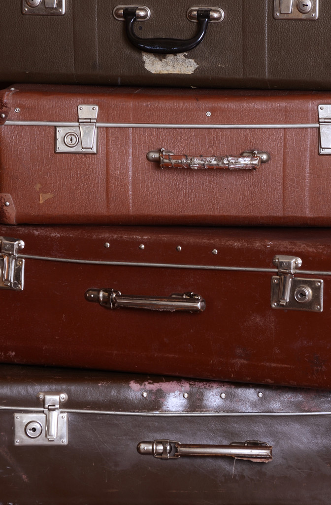 παλιά βαλίτσες - Φωτογραφία, εικόνα
