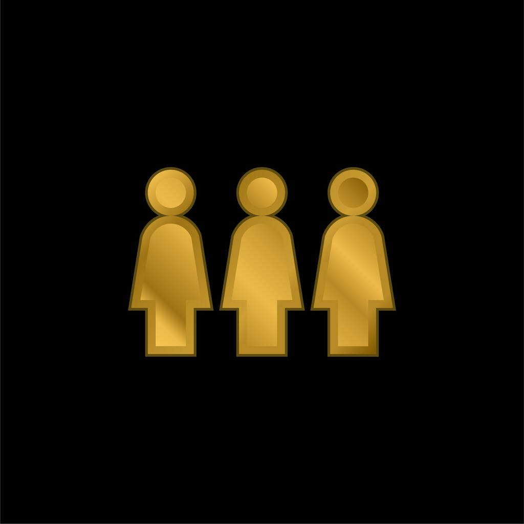 Активізм Золота металева ікона або вектор логотипу
 - Вектор, зображення