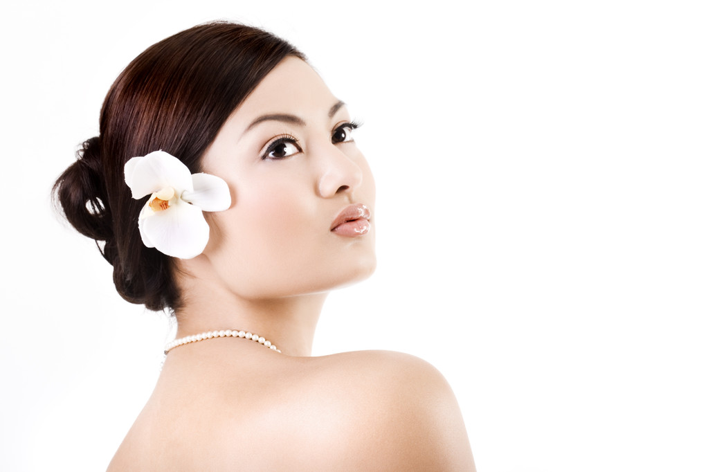 attraktive asiatische Frauen entspannen nach Schönheitstherapie - Foto, Bild