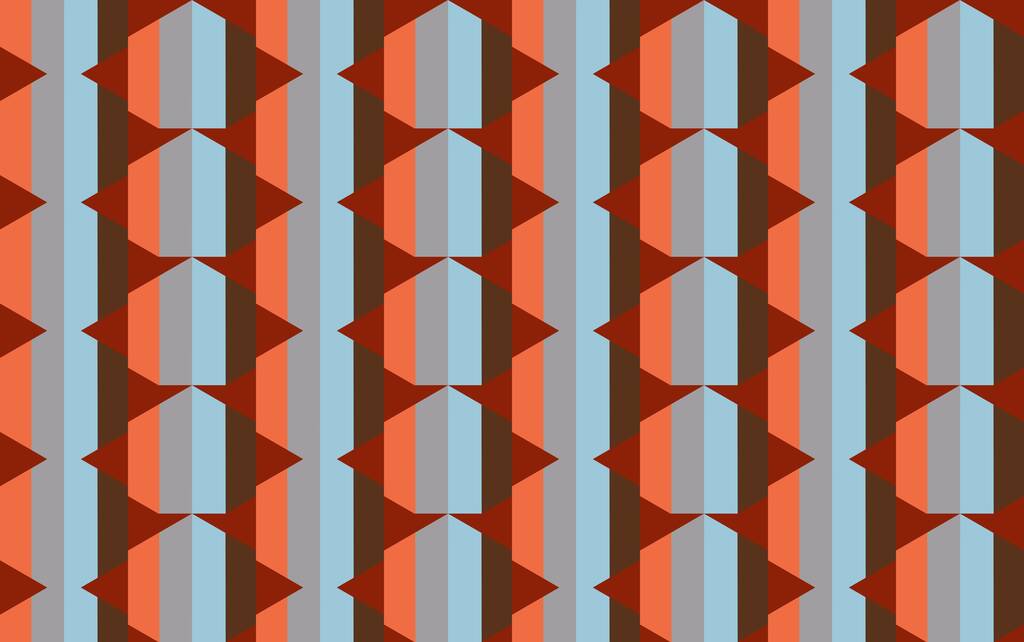 Moderno sfondo colorato con motivo esagonale - Vettoriali, immagini