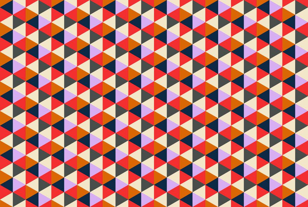 Nowoczesne kolorowe tło z sześciokątnym wzorem - Wektor, obraz