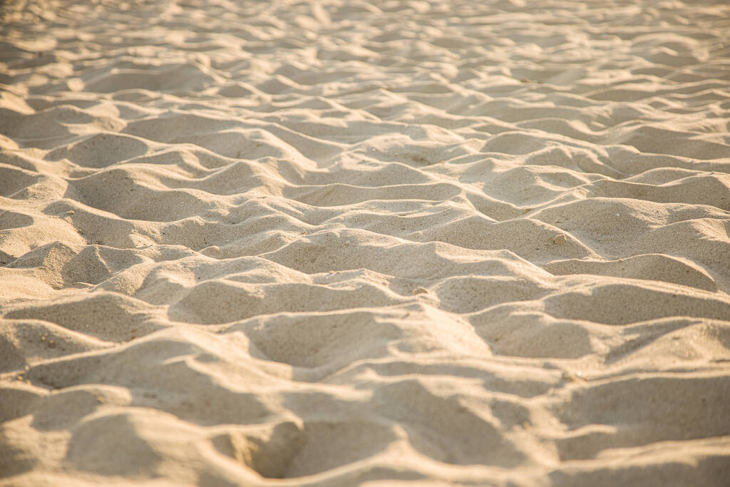 μπεζ άμμο στην παραλία - Φωτογραφία, εικόνα