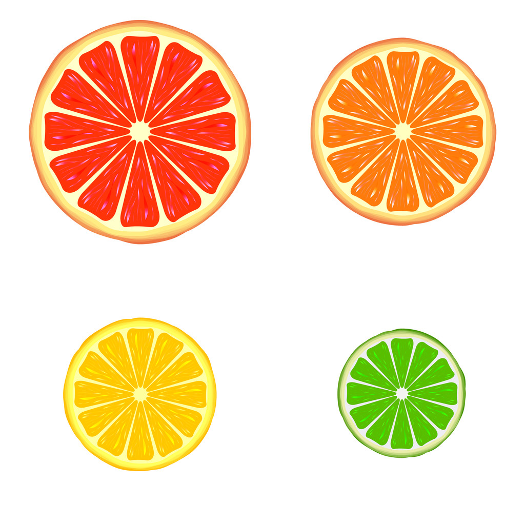citrusok - Vektor, kép