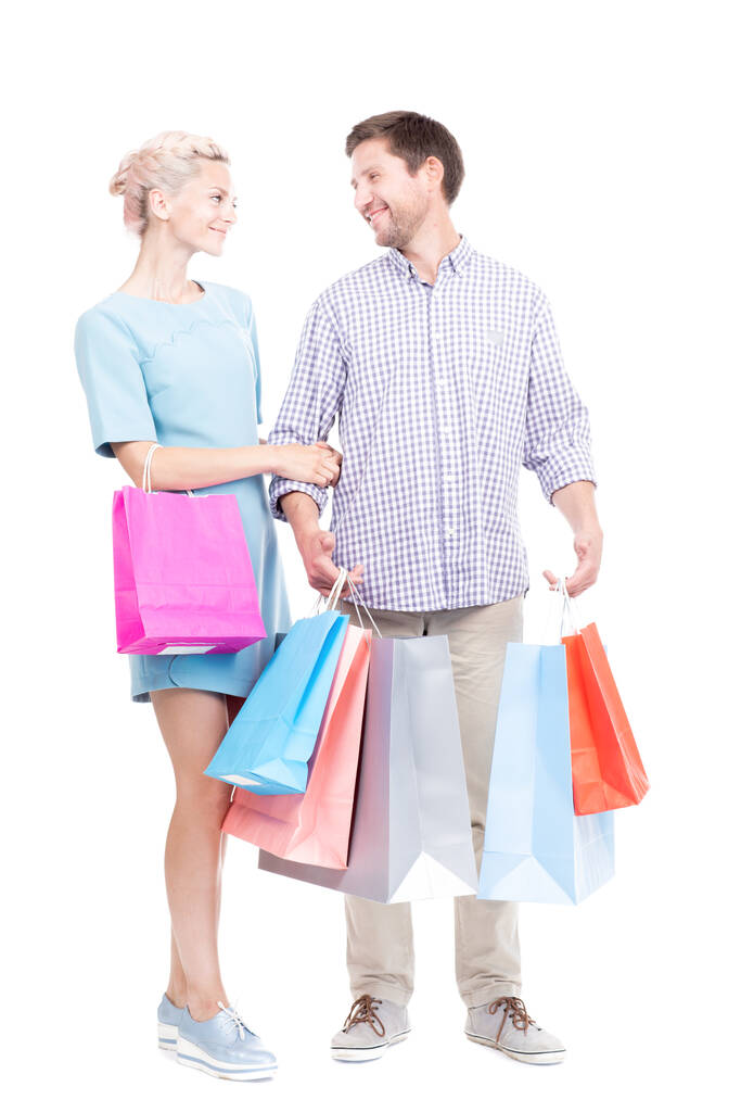 Couple Doing Shopping - Photo, Image