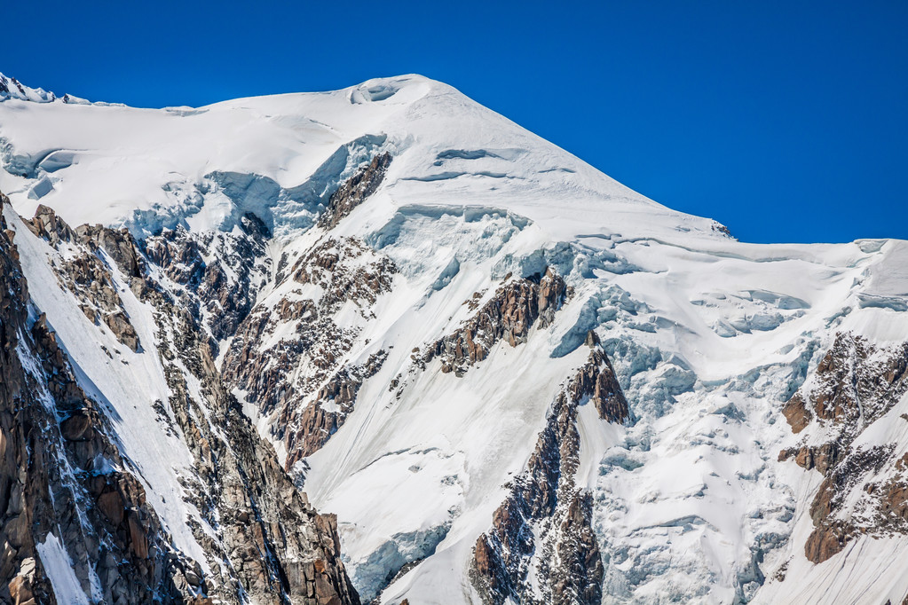 Mont blanc massif, chamonix mont Blanc - Fotoğraf, Görsel