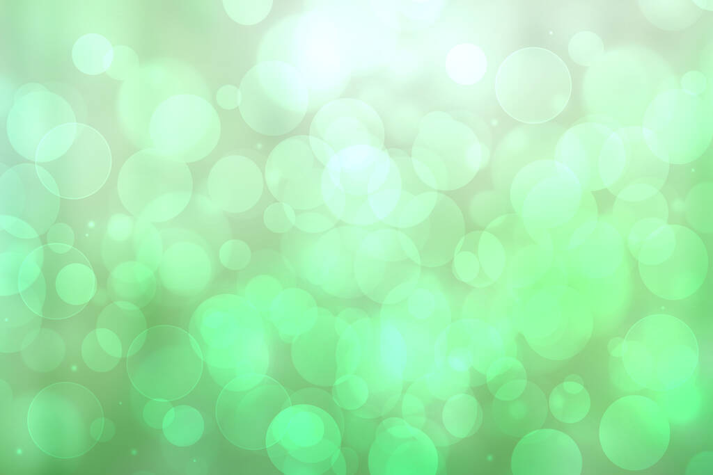Abstract green white delicate elegant beautiful blurred background. Fresh modern light texture with soft style design for happy spring and summer banner backdrop and poster concept. - Photo, Image