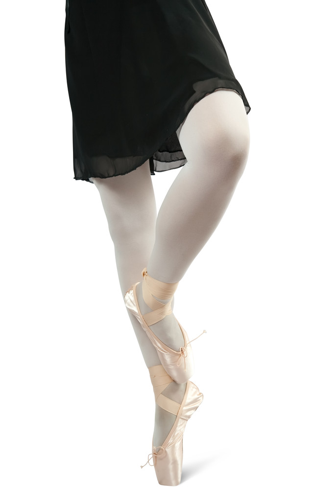 detail nohy baleríny - Fotografie, Obrázek