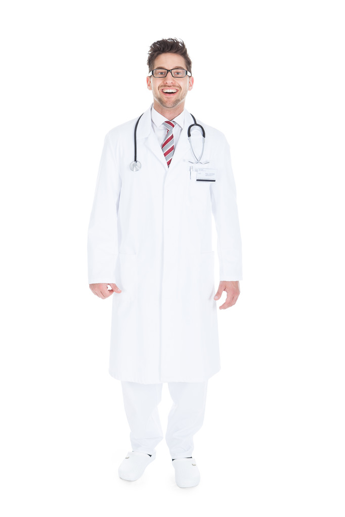 Dospělý samec doktor s stetoskop - Fotografie, Obrázek