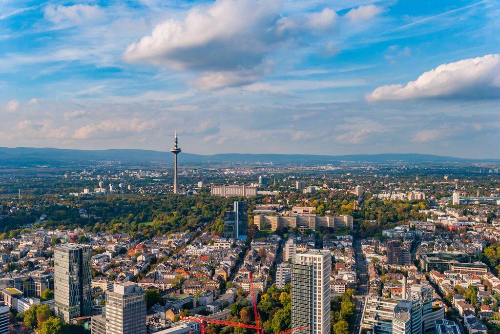 Ein schönes Stadtbild in Frankfurt - Foto, Bild