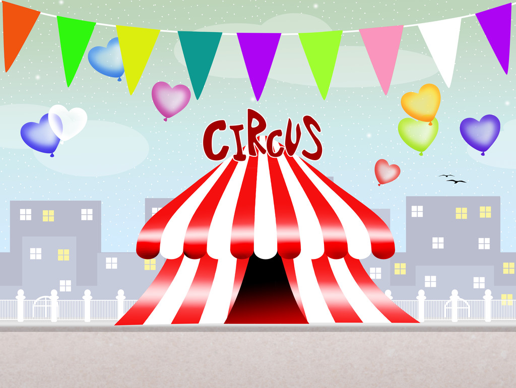 Цирковая палатка - Фото, изображение