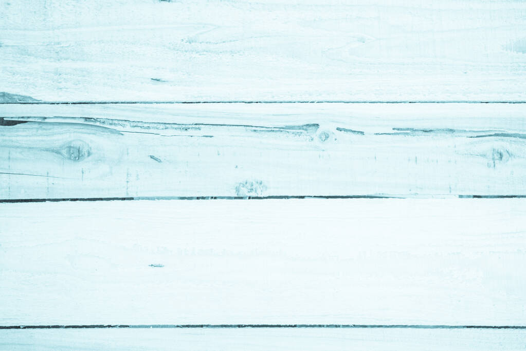 Vieux grunge bois planche texture fond. Mur de panneau en bois bleu vintage ont des objets de fond de style de fissuration antique pour la conception de meubles vert menthe. Feuillus peints de table écorcés. - Photo, image