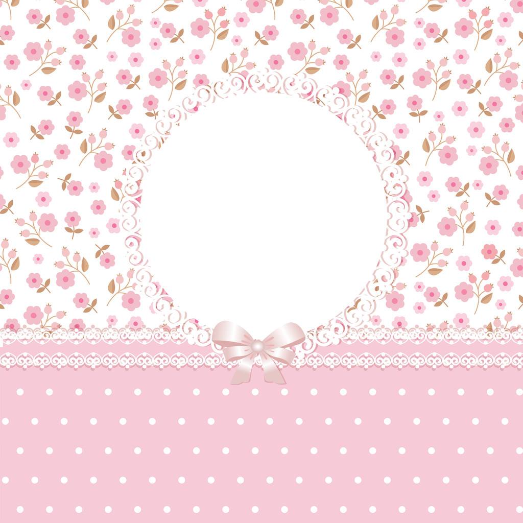 Fondo floral rosa - Vector, Imagen