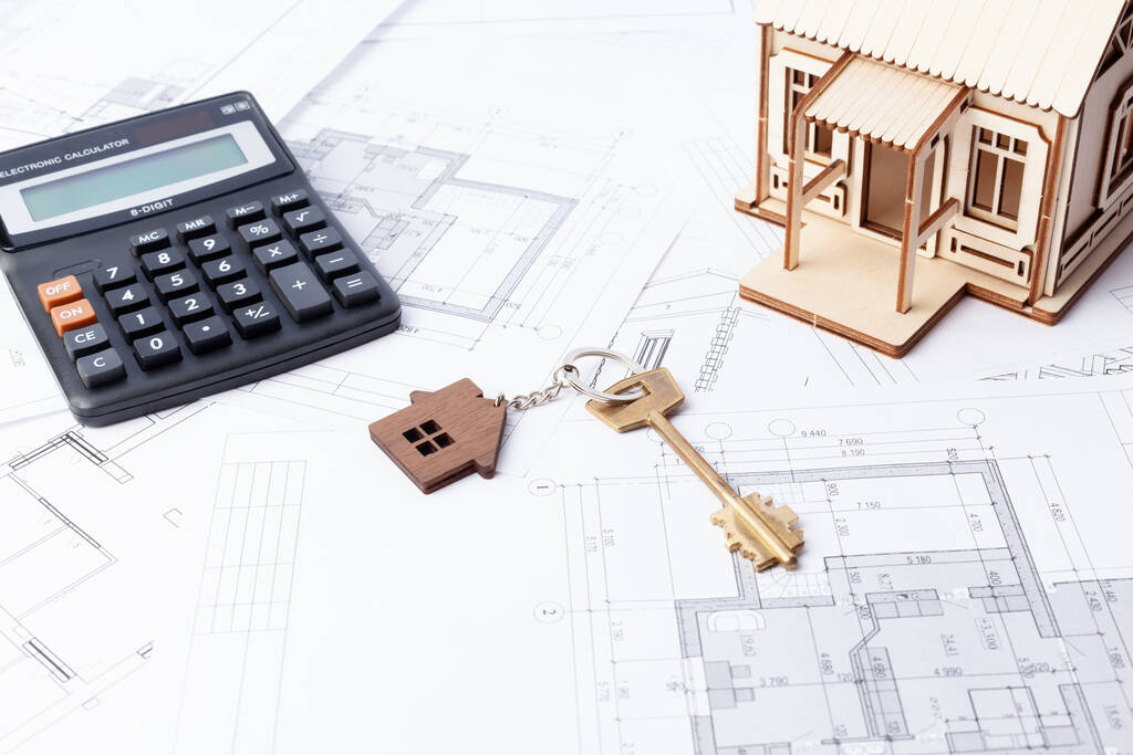 Özel bir ev inşa etmenin maliyeti, bir evin inşaatını hesaplamak. - Fotoğraf, Görsel