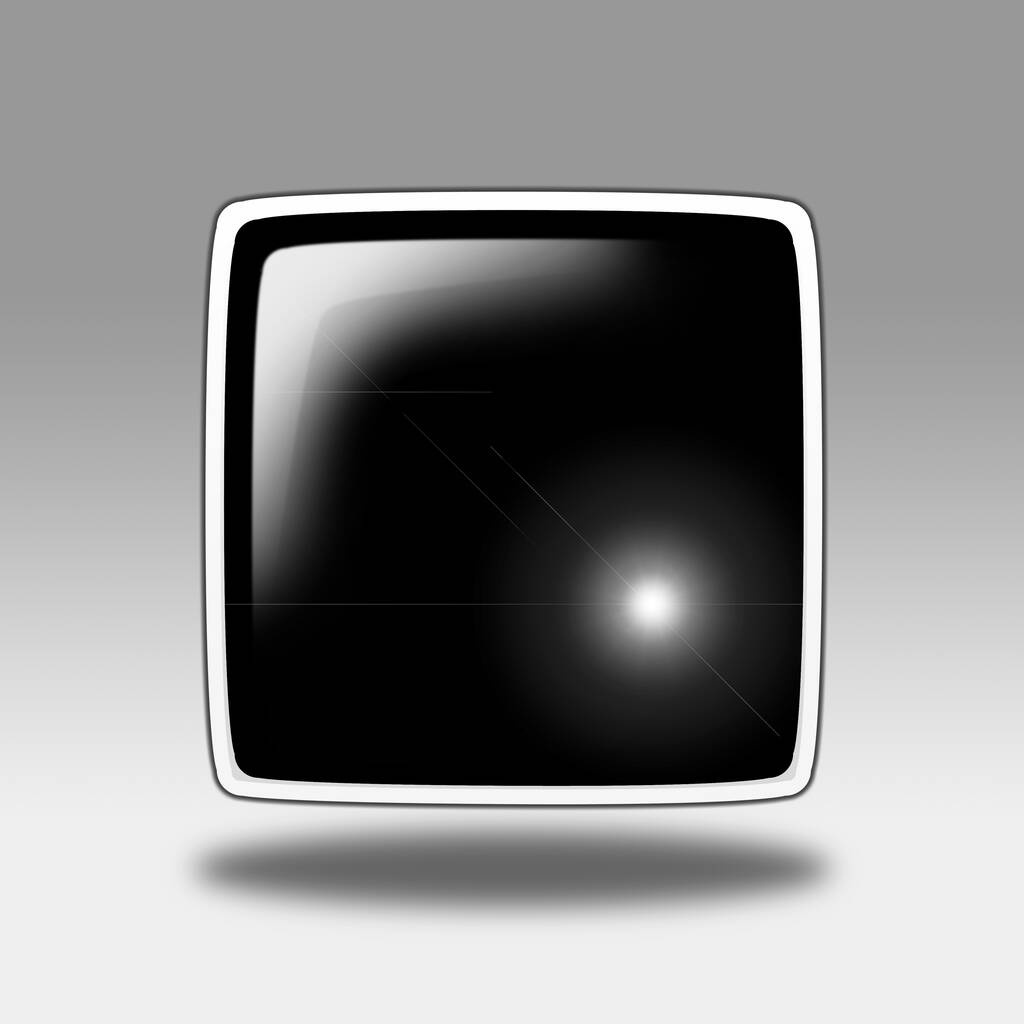 Навигационная кнопка. 3D рендеринг - Фото, изображение