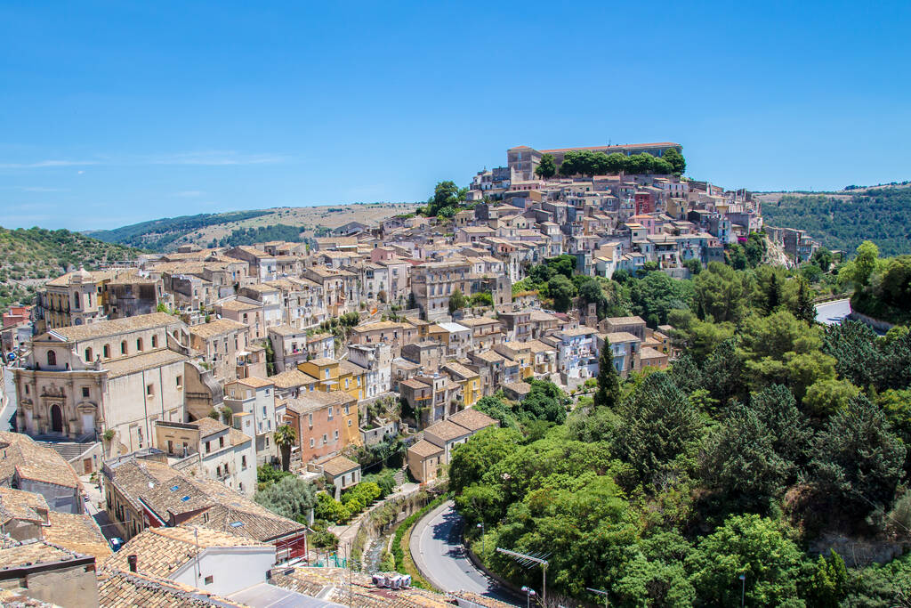 Ibla, il quartiere più antico del centro storico di Ragusa, città dell'isola di Sicilia. Italia - Foto, immagini