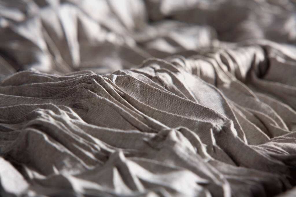 primer plano de un tejido de seda blanco y negro - Foto, imagen