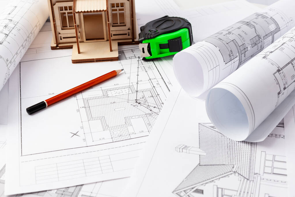 Diseño y construcción de viviendas particulares, diseño e ingeniería civil - Foto, imagen