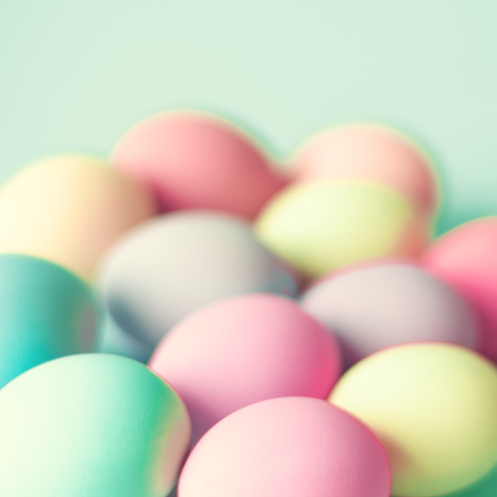 huevos de Pascua pastel
 - Foto, Imagen